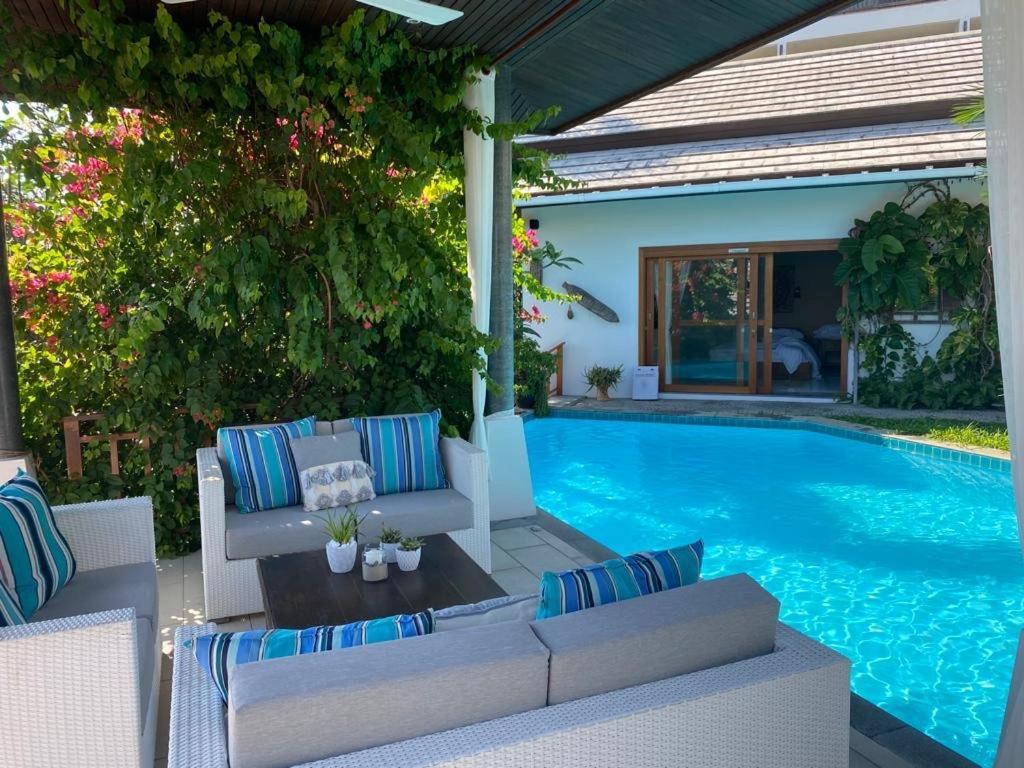 Samui Blu, Villa With Private Pool Choeng Mon Екстериор снимка